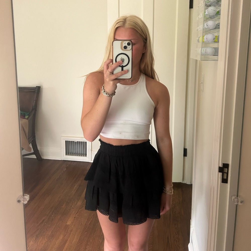 NWT black aerie skirt